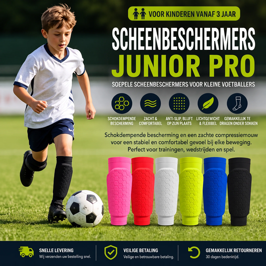 Junior scheenbeschermers voor voetbal