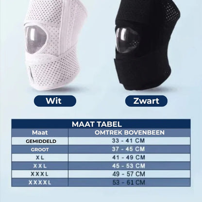 Ademende Kniebeschermers voor Meniscusondersteuning