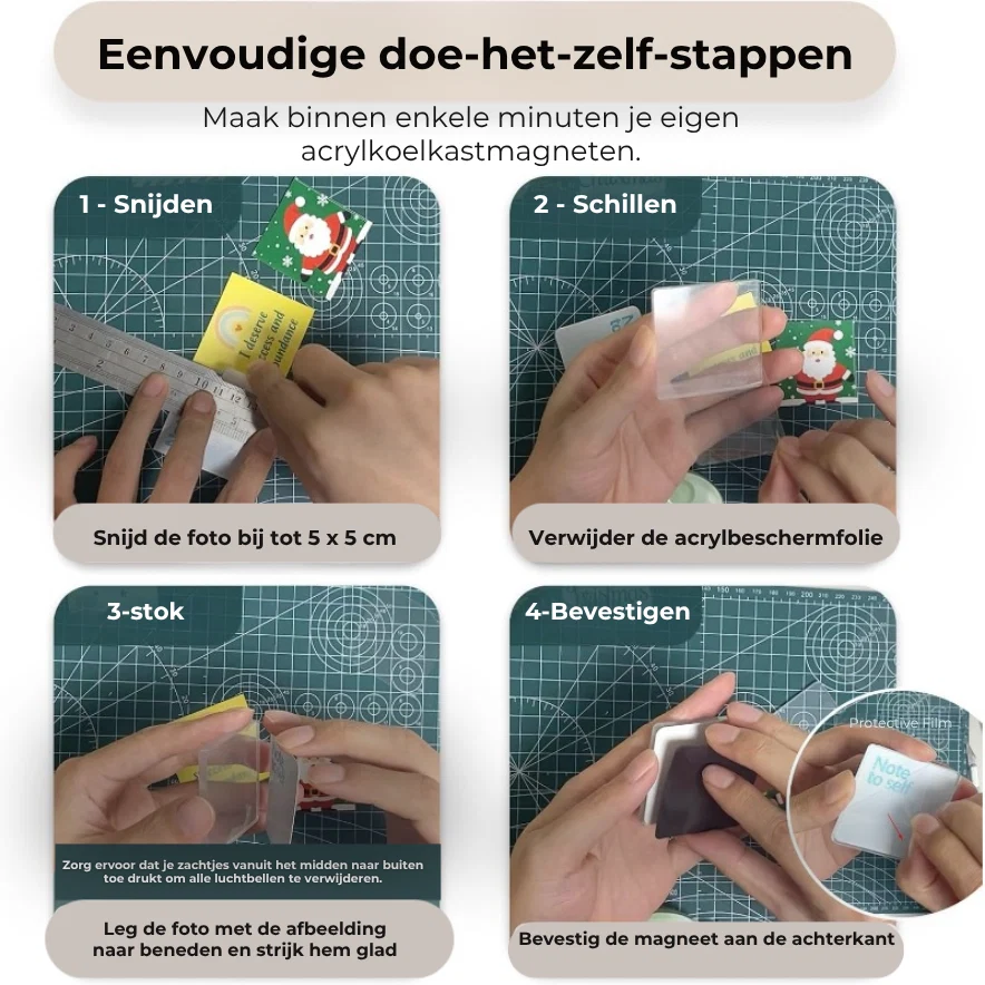 Set van 10 Fotomagneten