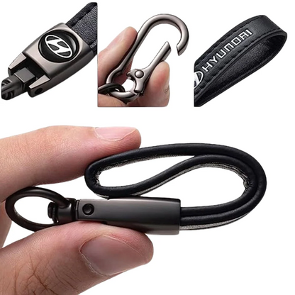 Leren Sleutelhanger