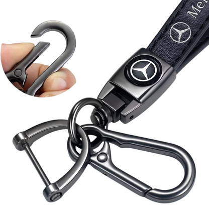 Leren Sleutelhanger