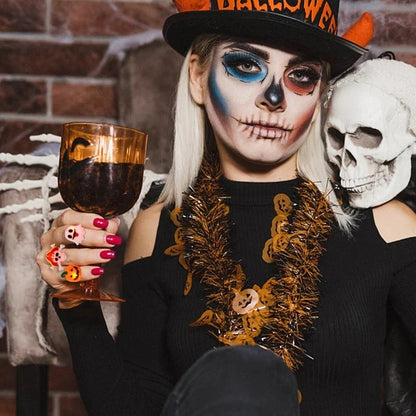 Set van 50 Halloween LED Ringen