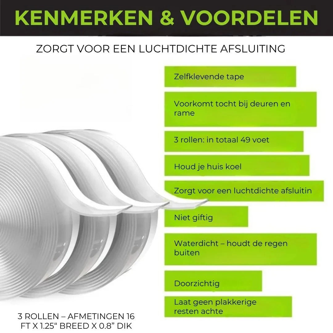 Zelfklevende Siliconen Tape