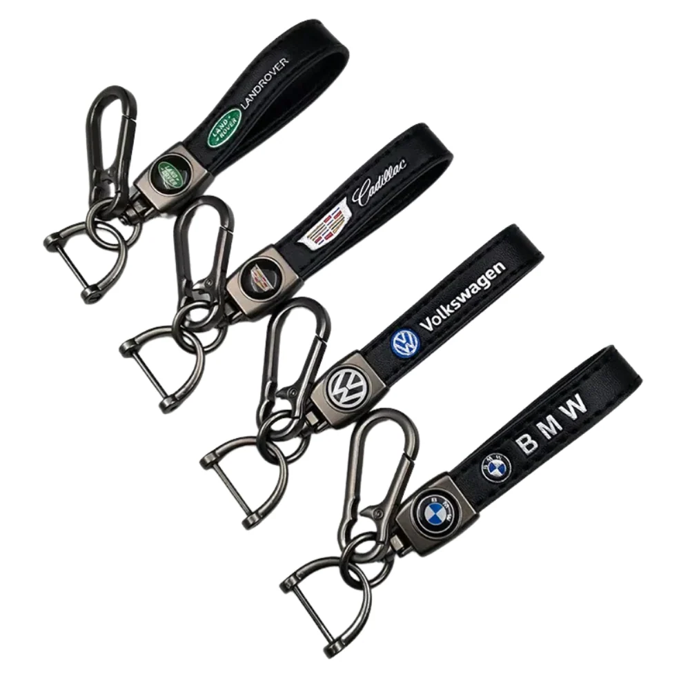 Leren Sleutelhanger