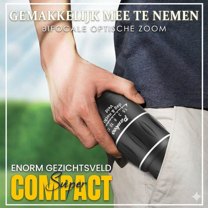 16x52 Monoculair Tweevoudig Optische Zoom Telescoop