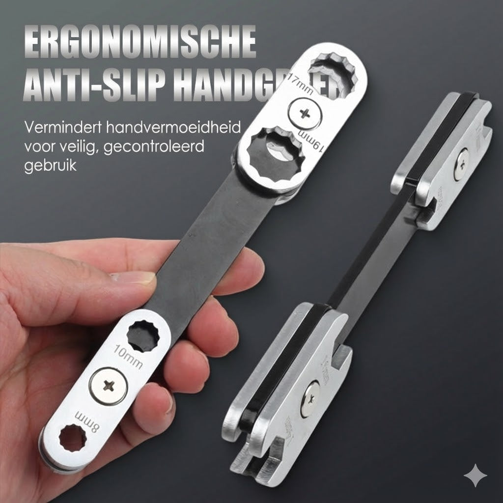 Multi-Function Adjustable Wrench for Cars