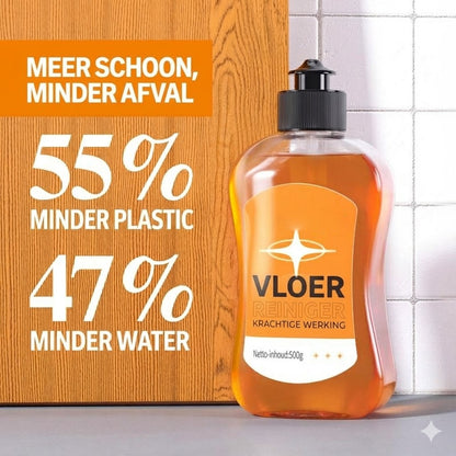 Geconcentreerde Vloerreiniger: 99,9% Antibacterieel & Direct Glans