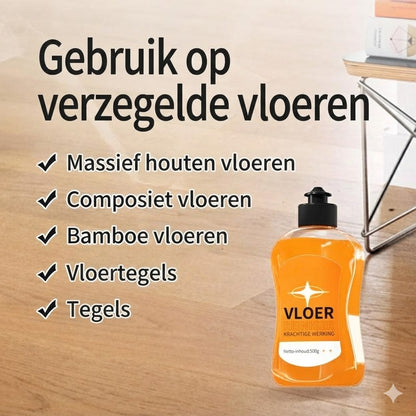 Geconcentreerde Vloerreiniger: 99,9% Antibacterieel & Direct Glans