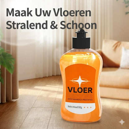 Geconcentreerde Vloerreiniger: 99,9% Antibacterieel & Direct Glans